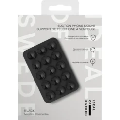 IDEAL OF SWEDEN MagSafe Suction Phone Mount – mobilholder med sugekoppfeste Black