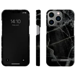 IDEAL OF SWEDEN Mobildeksel for iPhone 14 Pro Black Thunder