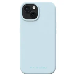 IDEAL OF SWEDEN Silicone MagSafe Case – mobildeksel til iPhone 13, 14, 15, 16e og 17e Light Blue