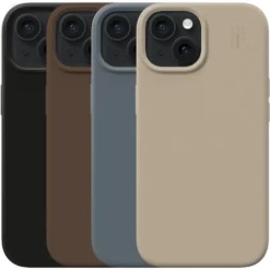 IDEAL OF SWEDEN Silicone MagSafe Case – mobildeksel til iPhone 13, 14, 15, 16e og 17e Sage Green