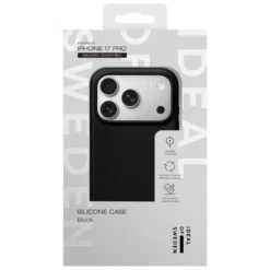 IDEAL OF SWEDEN Silicone MagSafe Case – mobildeksel til iPhone 17 Pro Black