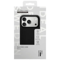 IDEAL OF SWEDEN Silicone MagSafe Case – mobildeksel til iPhone 17 Pro Black