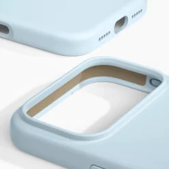 IDEAL OF SWEDEN Silicone MagSafe Case – mobildeksel til iPhone 17 Pro Max Light Blue