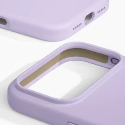 IDEAL OF SWEDEN Silicone MagSafe Case – mobildeksel til iPhone 17 Pro Max Lavender Milk