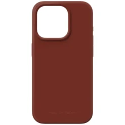IDEAL OF SWEDEN Silikondeksel for iPhone 15 Pro Dark Amber