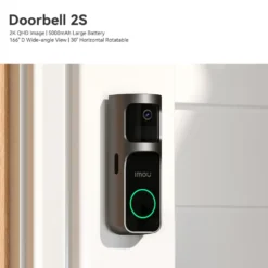 Imou Doorbell 2S 2K Trådløs videodørklokke med ringeklokke