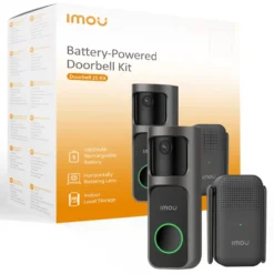 Imou Doorbell 2S 2K Trådløs videodørklokke med ringeklokke