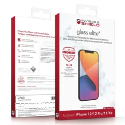 Invisible Shield Glass Elite + Skjermbeskytter for iPhone 12 og 12 Pro