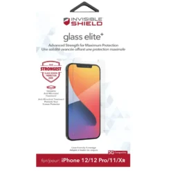 Invisible Shield Glass Elite + Skjermbeskytter for iPhone 12 og 12 Pro