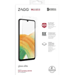Invisible Shield Glass Elite+ Skjermbeskytter for Galaxy A33 5G