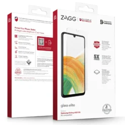 Invisible Shield Glass Elite+ Skjermbeskytter for Galaxy A33 5G