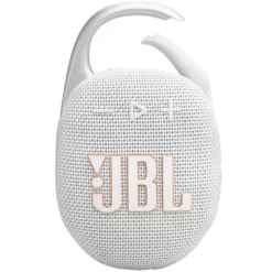 JBL Clip 5 Portabel Bluetooth-høyttaler Hvit