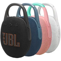 JBL Clip 5 Portabel Bluetooth-høyttaler Hvit