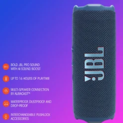 JBL Flip 7 Portabel trådløs høyttaler Blå