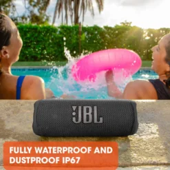 JBL Flip 6 Portabel trådløs høyttaler Svart