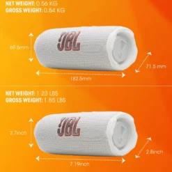 JBL Flip 7 Portabel trådløs høyttaler Hvit