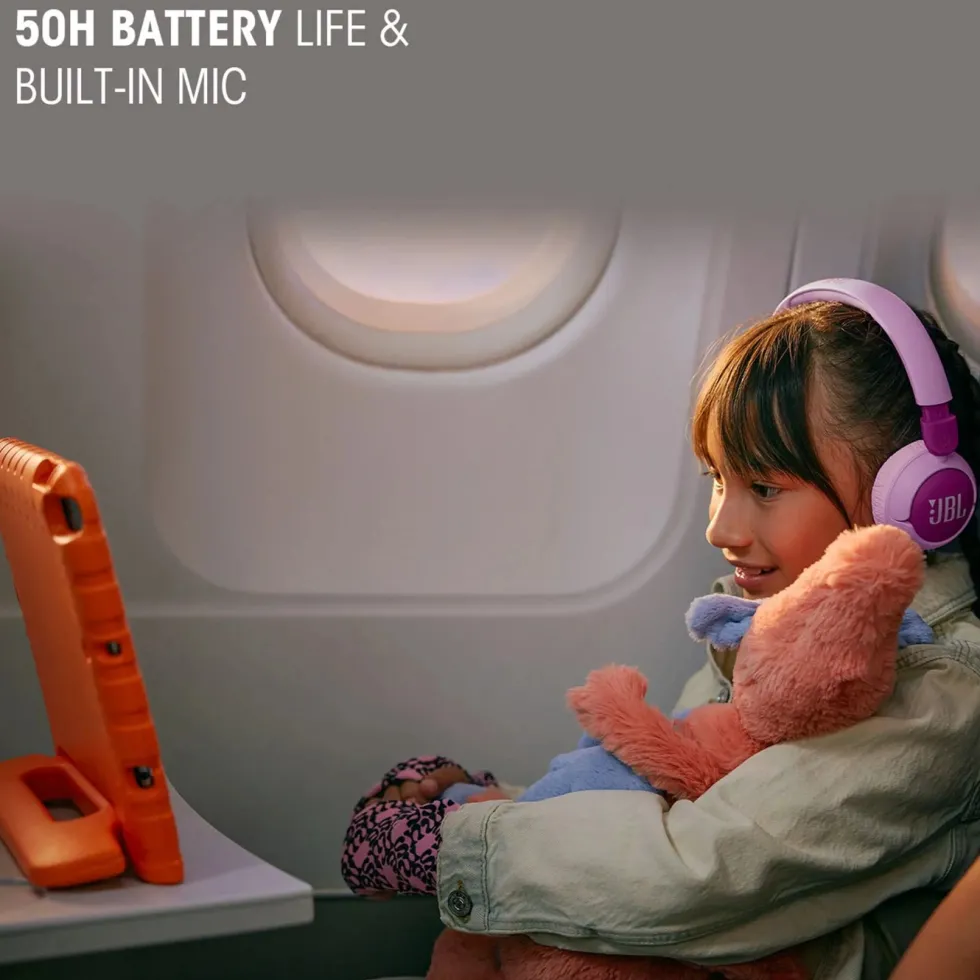 JBL JR320BT Trådløse hodetelefoner med volumbegrensning Grønn