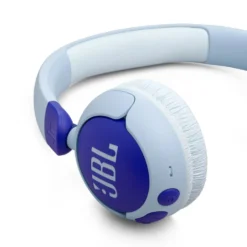 JBL JR320BT Trådløse hodetelefoner med volumbegrensning Blå