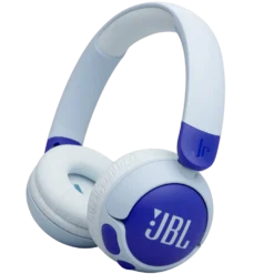 JBL JR320BT Trådløse hodetelefoner med volumbegrensning Blå