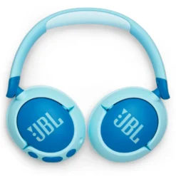 JBL JR470NC Trådløse hodetelefoner med volumbegrensning og ANC Blå