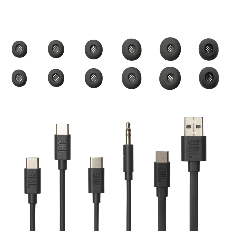 JBL Tour Pro 3 trådløse in-ear-hodetelefoner Svart