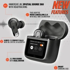 JBL Tour Pro 3 trådløse in-ear-hodetelefoner Blå