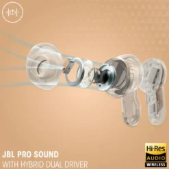 JBL Tour Pro 3 trådløse in-ear-hodetelefoner Blå