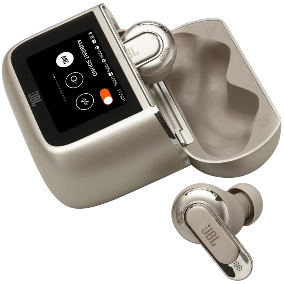JBL Tour Pro 3 trådløse in-ear-hodetelefoner Latte