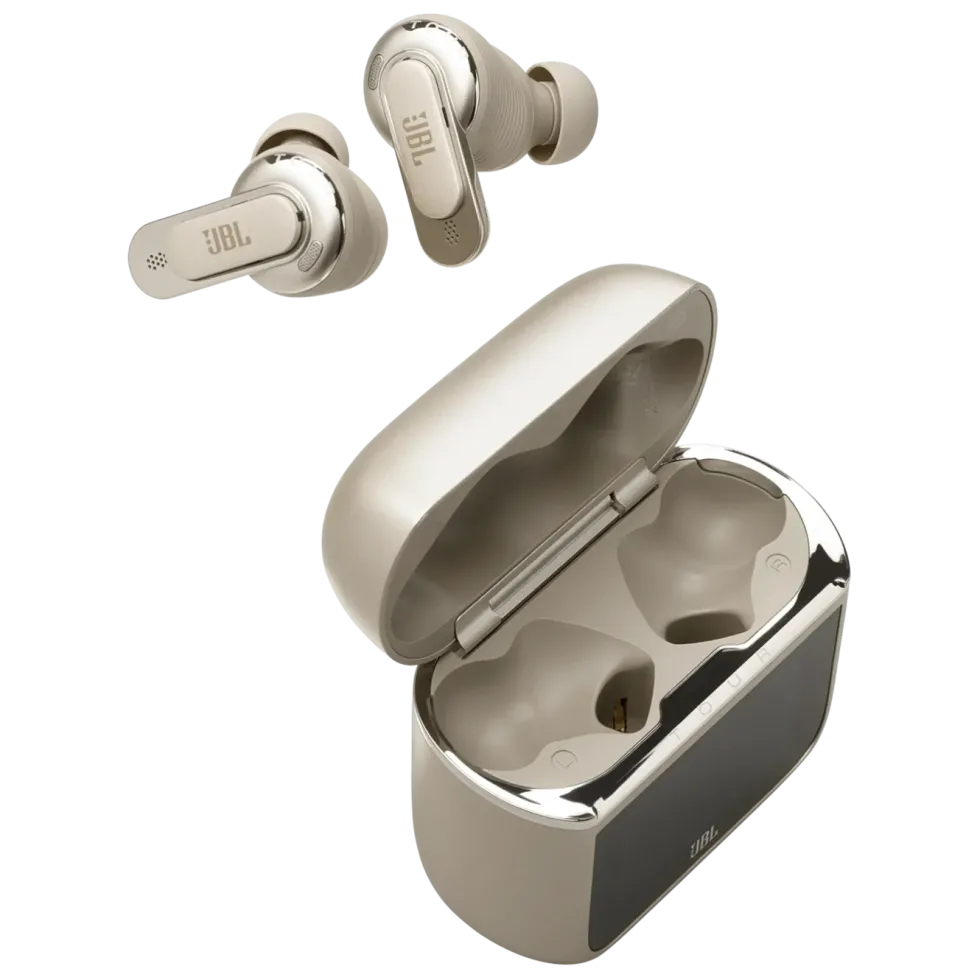 JBL Tour Pro 3 trådløse in-ear-hodetelefoner Latte