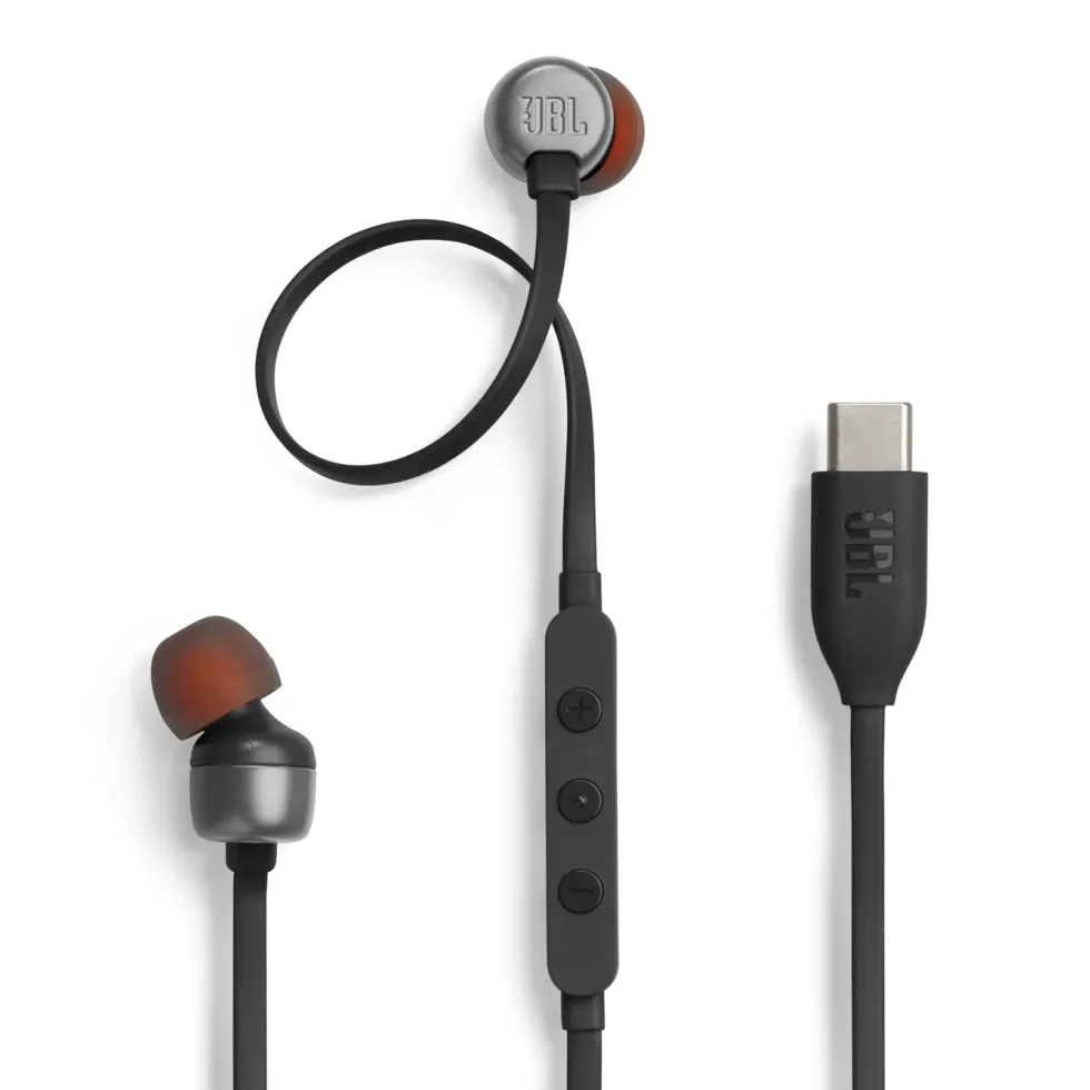 JBL Tune 310C Hodetelefoner med USB-C Svart