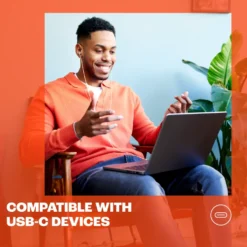 JBL Tune 310C Hodetelefoner med USB-C Svart