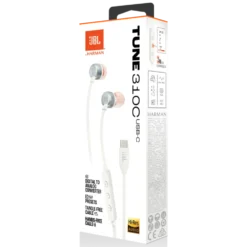 JBL Tune 310C Hodetelefoner med USB-C Hvit