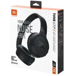JBL Tune 670 NC Trådløse hodetelefoner Svart