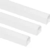 Kabelkanal Hvit 8x7 mm 1 m 3-pk.