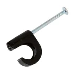 Kabelklemmer for rund kabel 7-10 mm 100-pk. - Svart