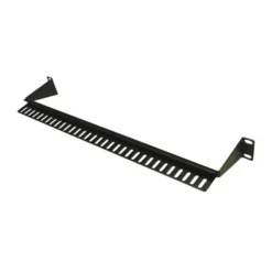19"-kabelstøtte 1U, svart