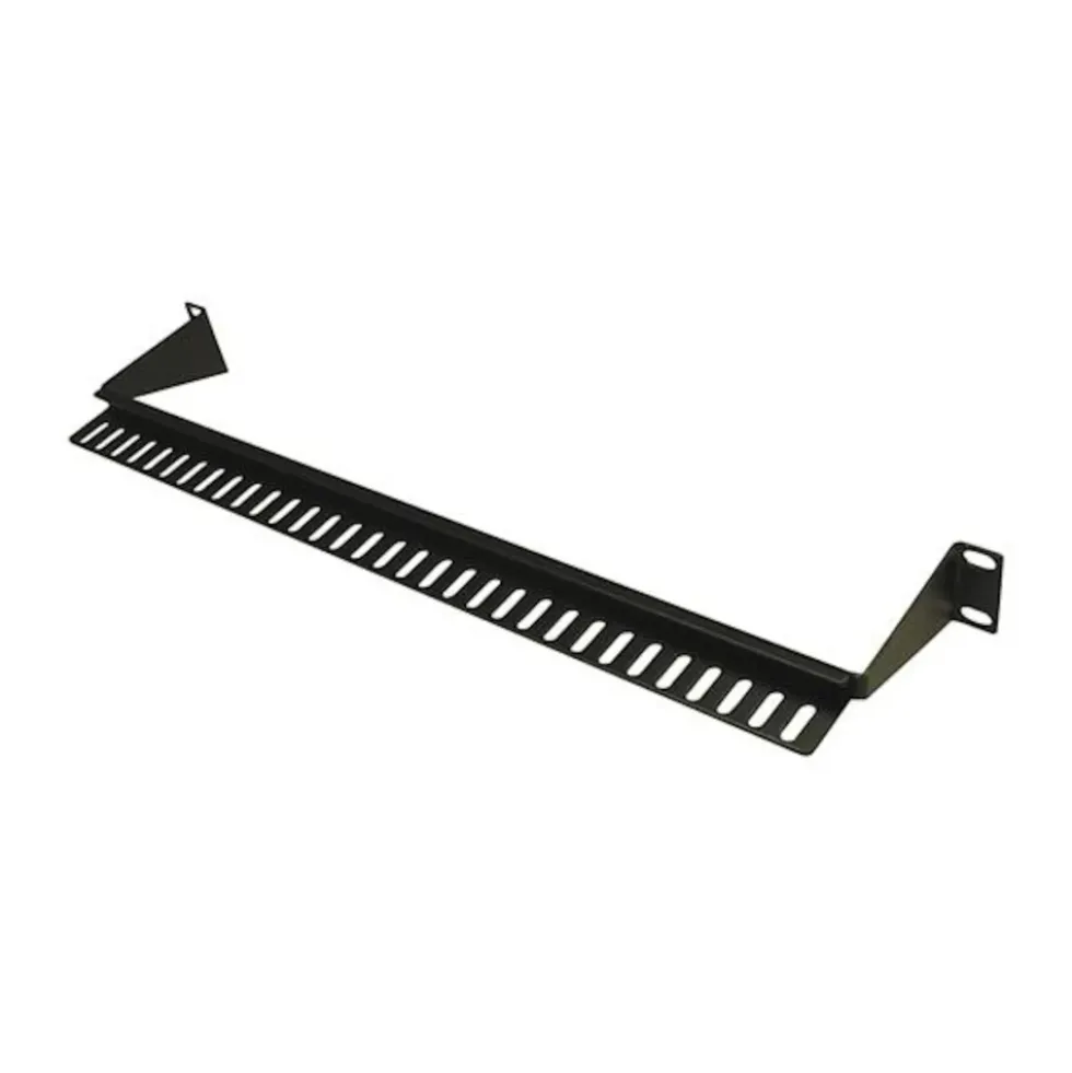19"-kabelstøtte 1U, svart