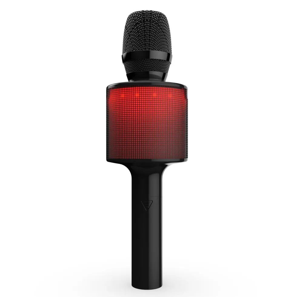 Karaokemikrofon med høyttaler
