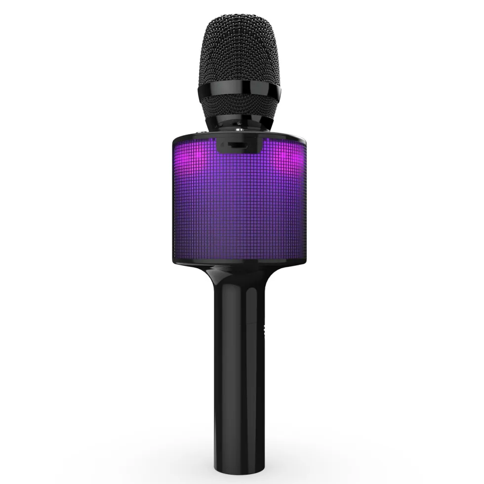 Karaokemikrofon med høyttaler