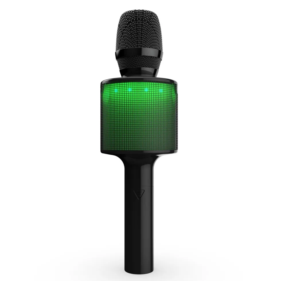 Karaokemikrofon med høyttaler