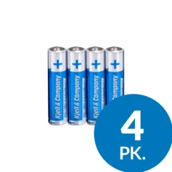 Kjell & Company AAA-batterier (LR03) 4-pakk