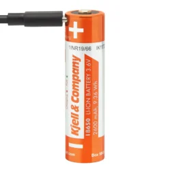 Kjell & Company 18650 Li-ion-batteri med USB-C 2600 mAh