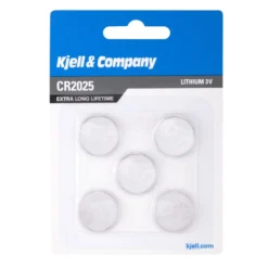 Kjell & Company Litiumbatteri CR2025 5-pk.