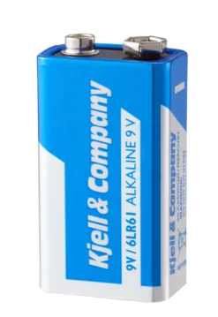 Kjell & Company 9 V-batterier (PP3) 2-pakk