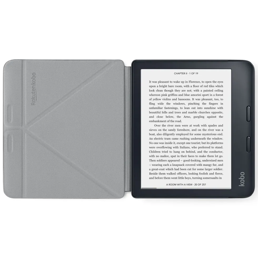 Kobo Libra 2 Sleepcover Etui Slate Blue