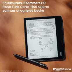 Kobo Sage Vanntett lesebrett 8” med wifi
