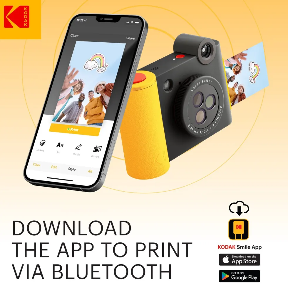 Kodak Smile+ digitalkamera med direkteutskrift