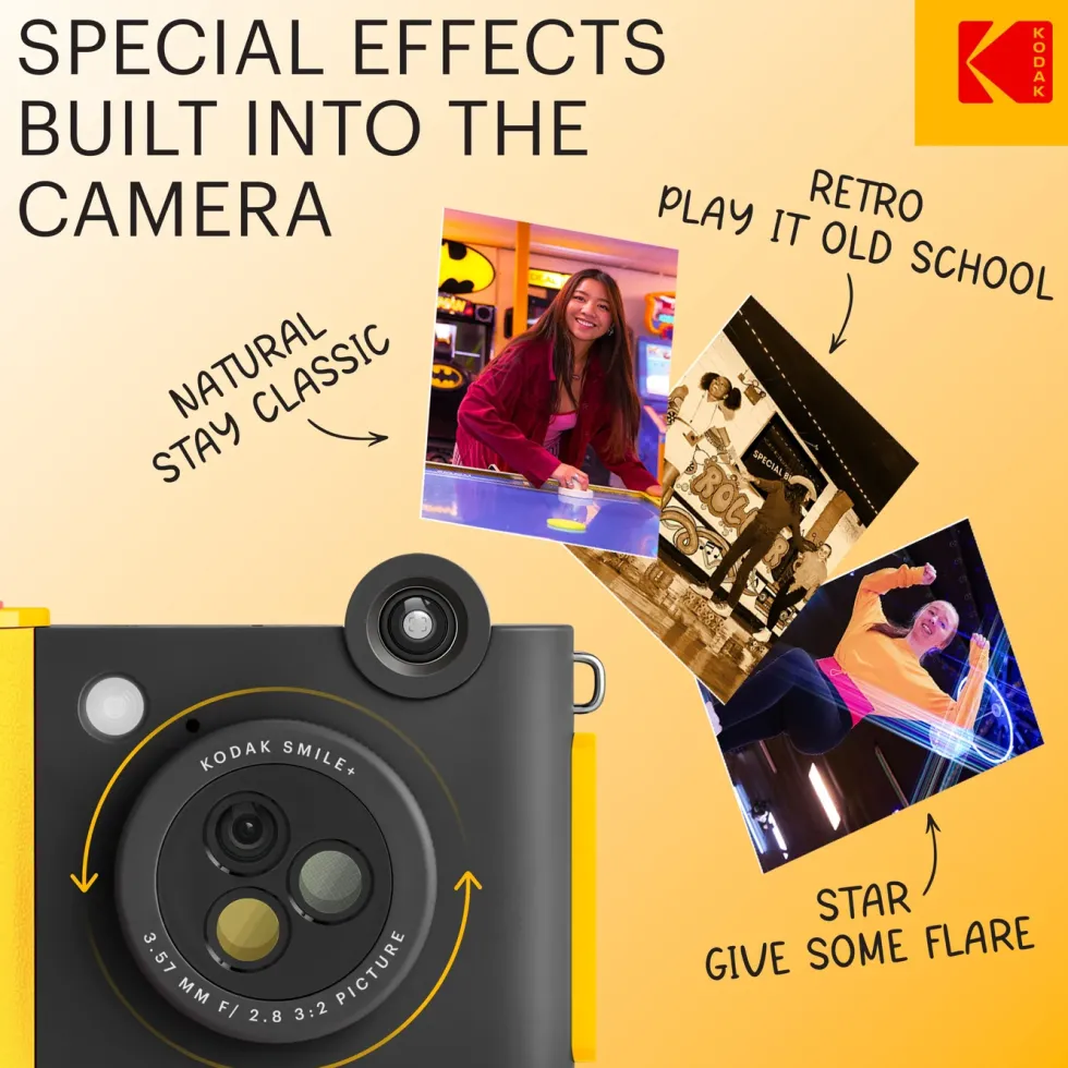 Kodak Smile+ digitalkamera med direkteutskrift