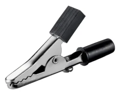 Krokodilleklemme 45 mm svart Svart