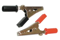 Krokodilleklemme 45 mm svart Svart